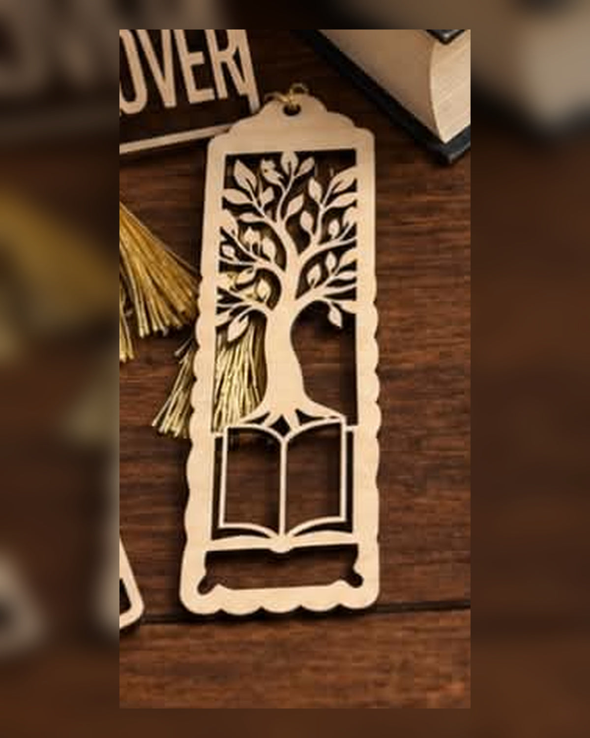 Wooden Bookmarks – Choice of 15 Designs