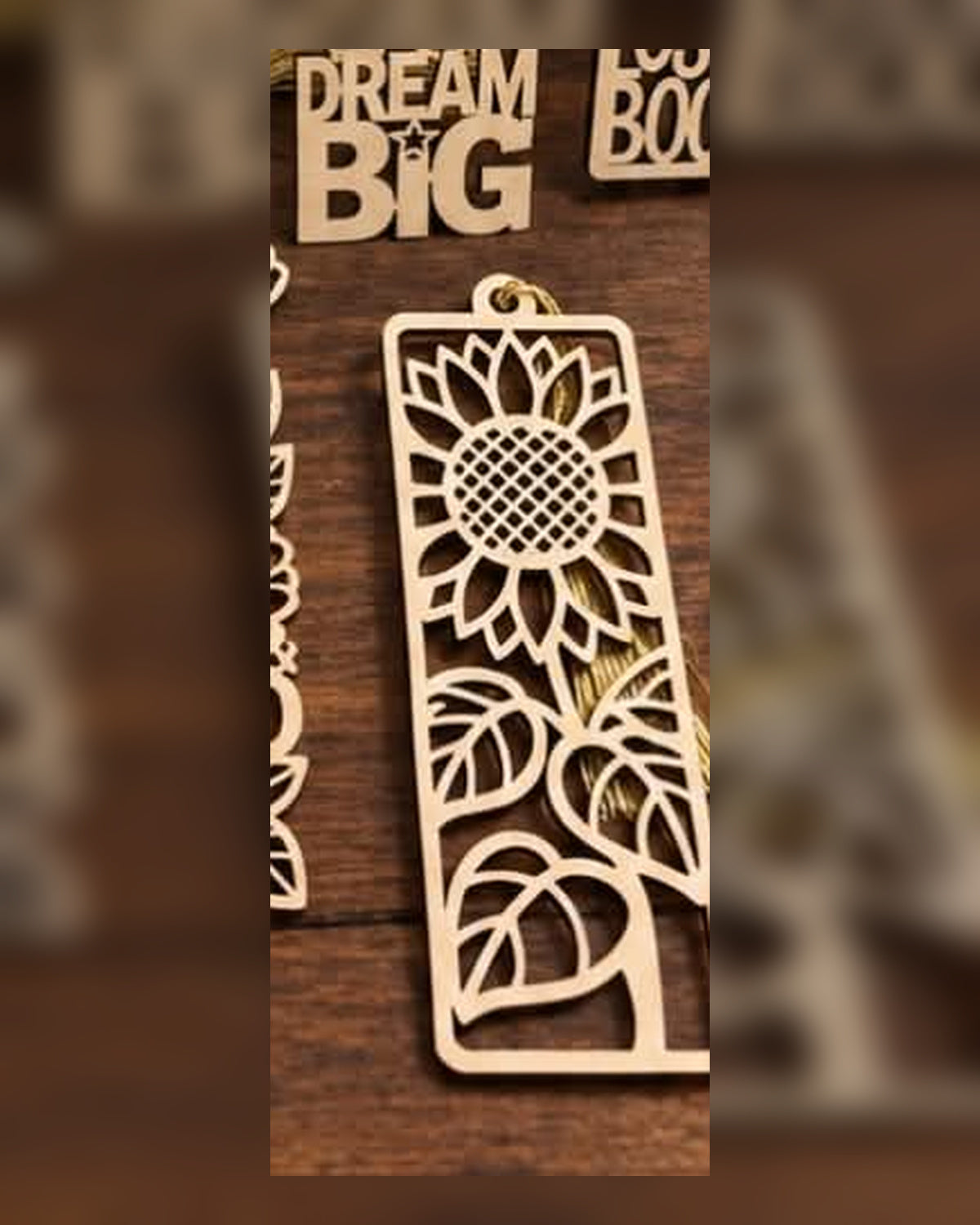 Wooden Bookmarks – Choice of 15 Designs