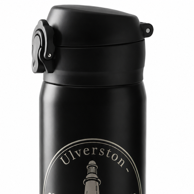 Ulverston Engraved Insulated Flask – The Li’le Town with the Big Heart