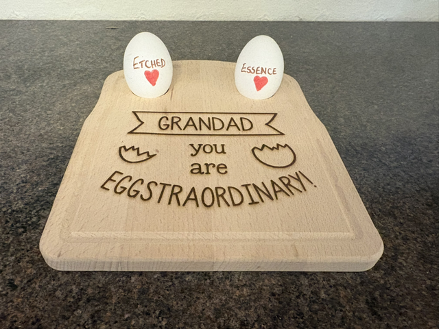 Engraved Wooden Egg & Toast Boards 🥚🍞