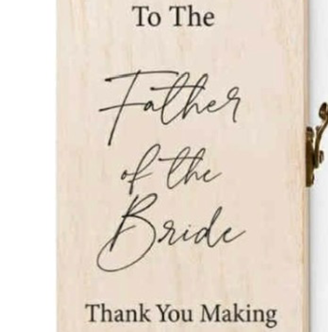 Personalised Engraved Wedding Wine Bottle Case