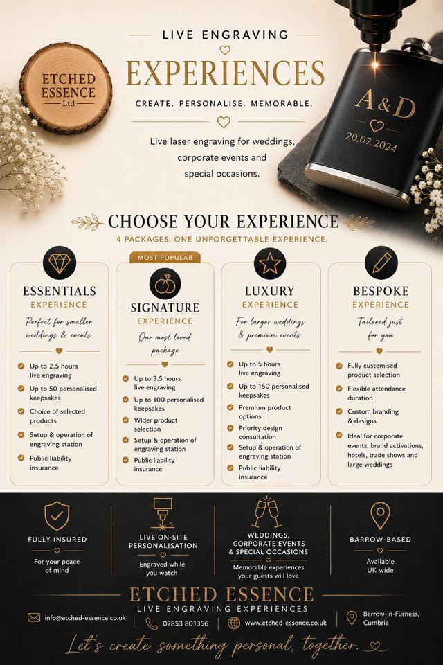 Live Engraving Consultation