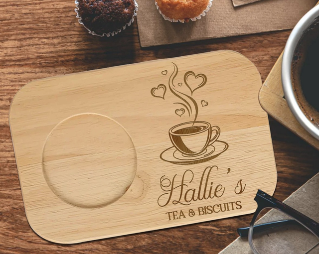Personalised Tea & Biscuit Board ☕🍪