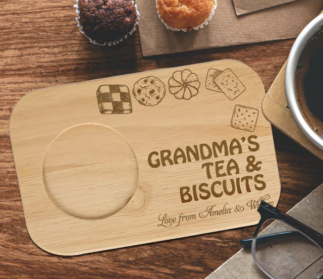 Personalised Tea & Biscuit Board ☕🍪