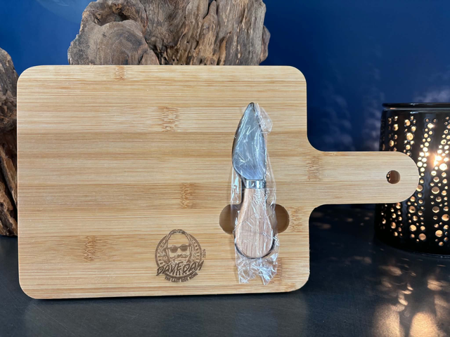 Limited Edition Dave Day Cheese Board Set 🏍️🧀