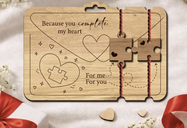 💖 Because You Complete My Heart – Bracelet Set 💖