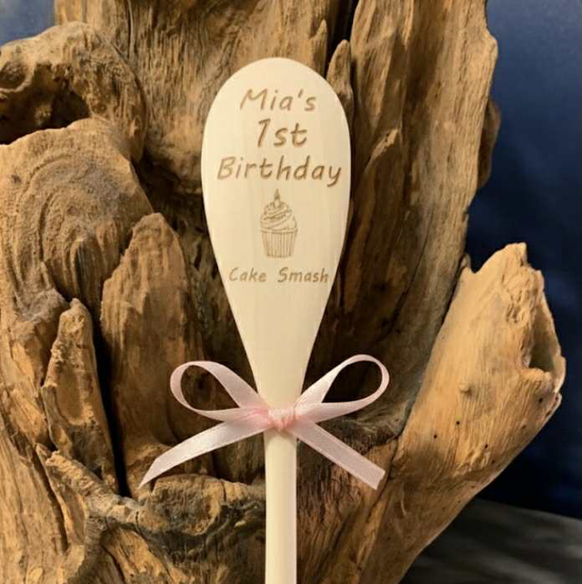 Personalised Cake Smash Spoon