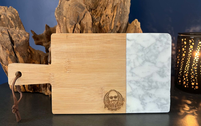 Limited Edition Dave Day Marble Serving Board 🏍️