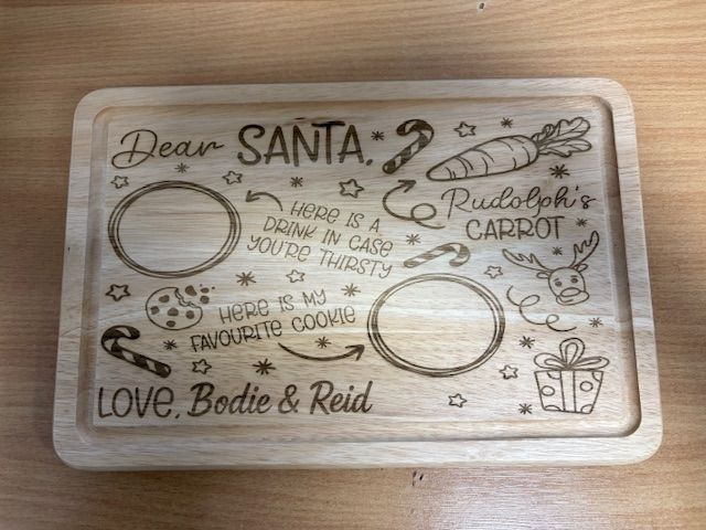 Personalised Christmas Eve Board