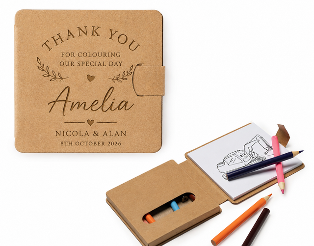 Kids’ Wedding Colouring Set