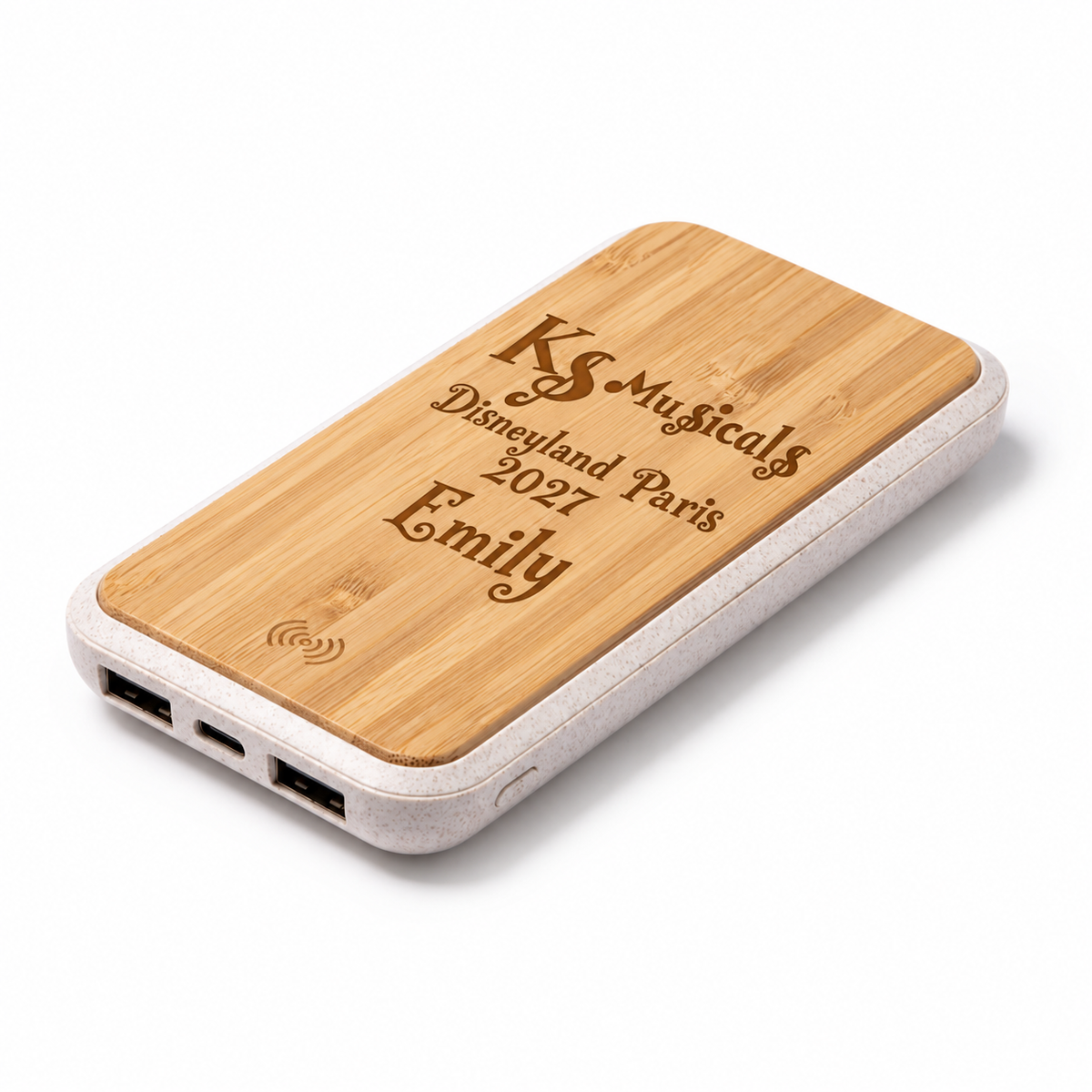 Wireless power bank included in bundle